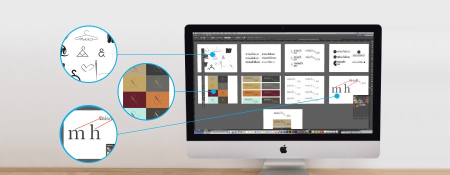 Misch&Co digital logo development